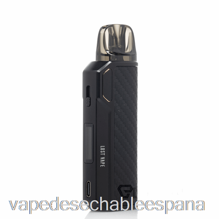 Vape España Lost Vape Thelema Elite 40 Pod Kit Negro Carbono